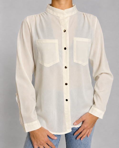 Blusa NEW LIGHT FASHION talla L - vista frontal