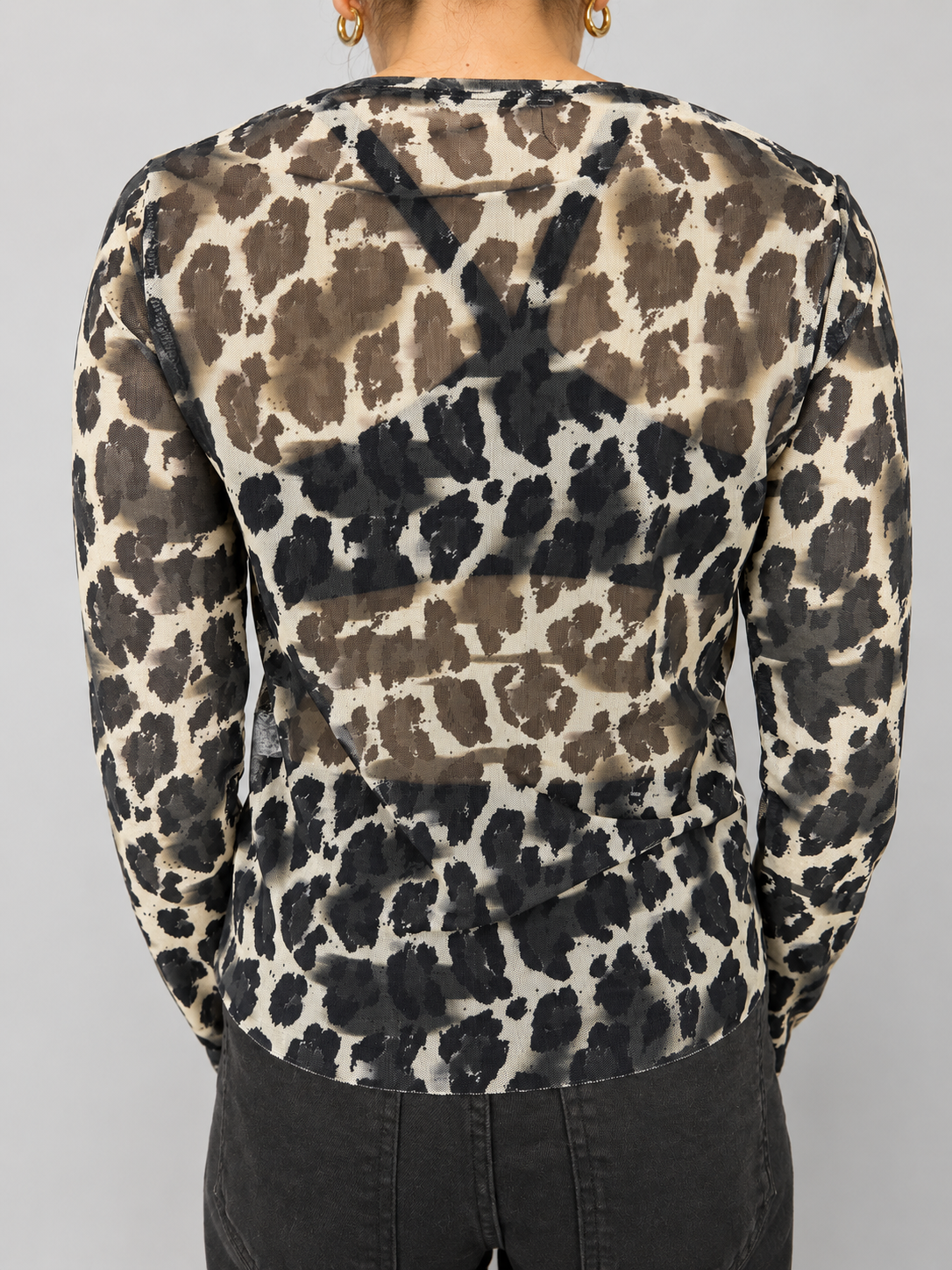 Polera Manga Larga ZARA talla S - vista posterior