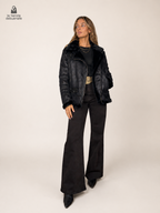 Chaqueta negra Sin talla - vista principal talla referencia S/M