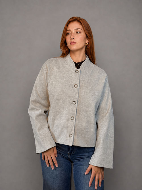 Chaqueta LOLITA POCKET Gris talla M - vista principal
