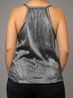 Polera COPADA GROSSA Plateado talla Sin talla - vista posterior