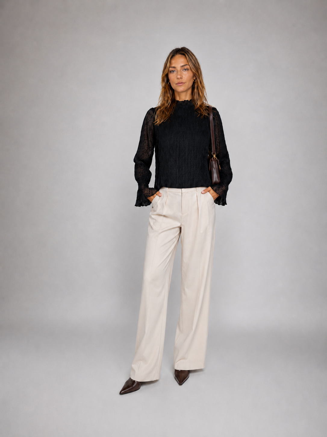 Blusa ZARA talla S - vista principal