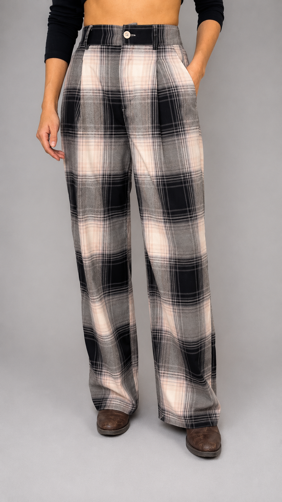 Pantalon URBAN OUTFITTERS Negro talla S/P - vista frontal