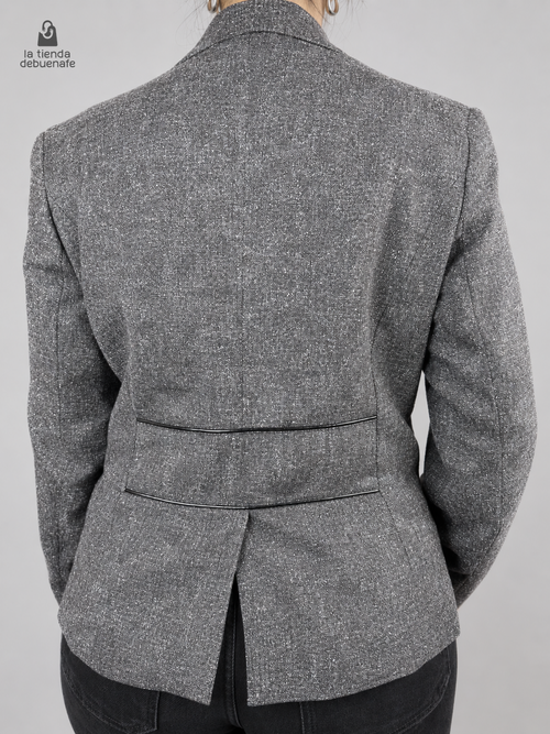 Blazer LORENZO DI PONTTI CREAZIONE talla 46 - vista posterior