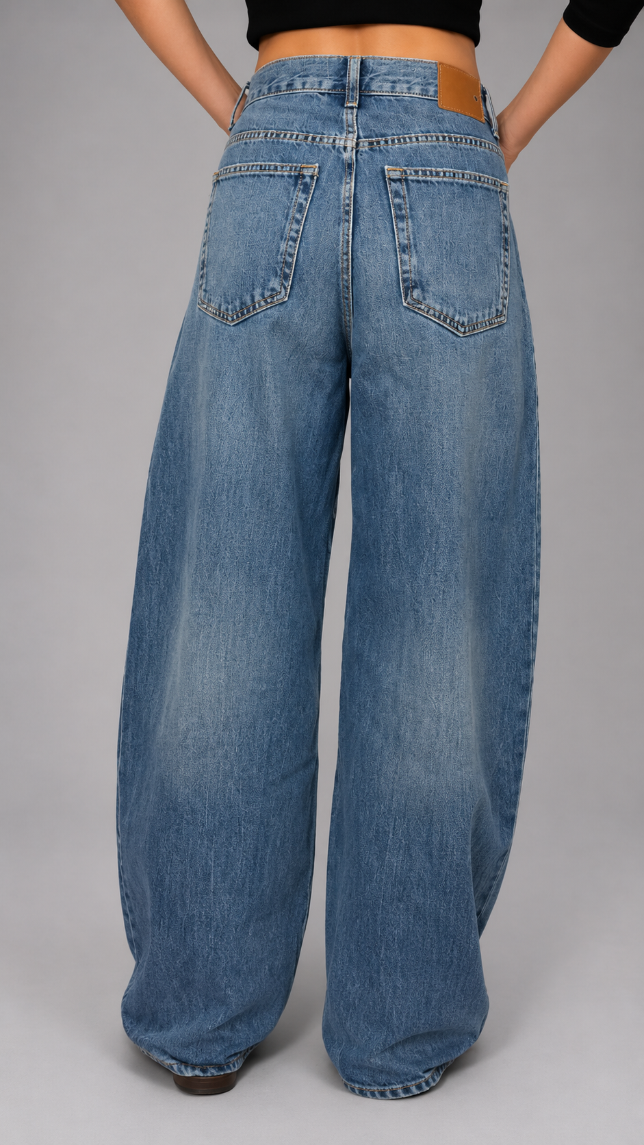 Jeans ZARA Denim talla 34 (~36) - vista posterior