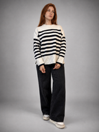 Sweater ZARA Crema talla L - vista principal