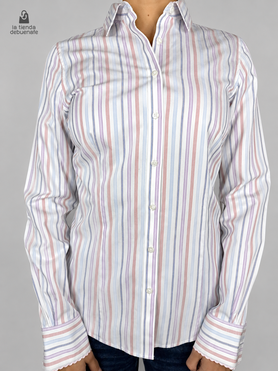 Blusa BROOKS BROTHERS talla 0 - vista frontal