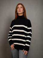 Sweater MAISON 123 Negro talla XL - vista principal