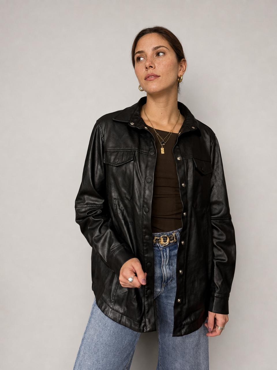 Chaqueta BASEMENT Negro talla M