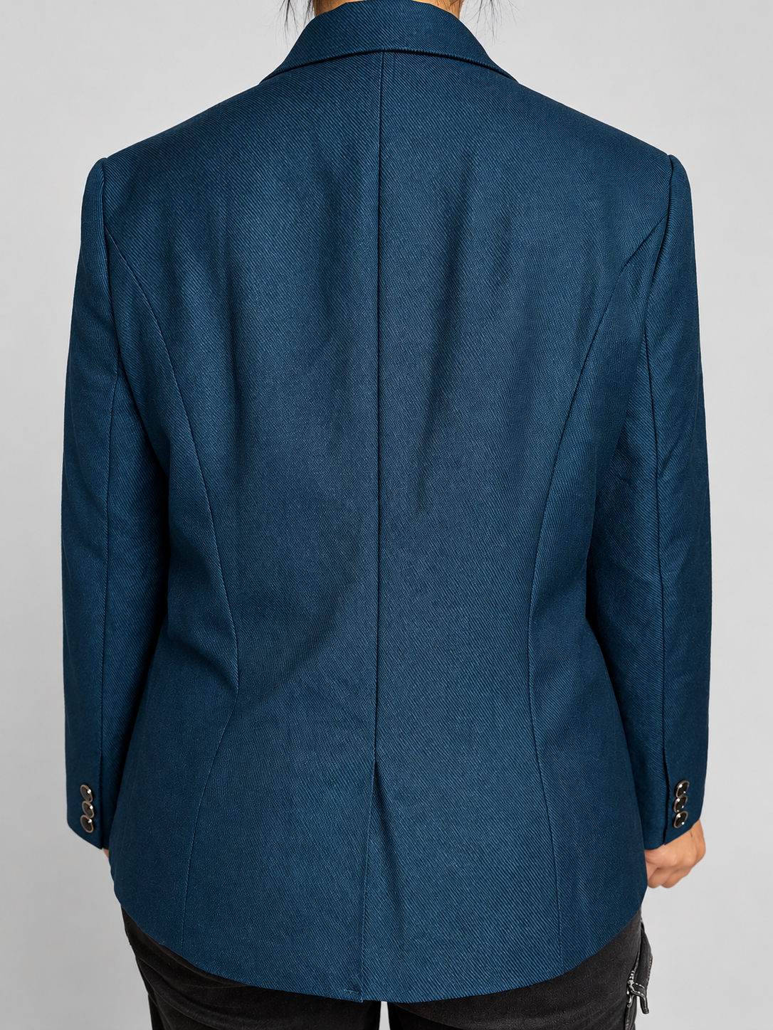 Blazer petroleo Sin talla - vista posterior