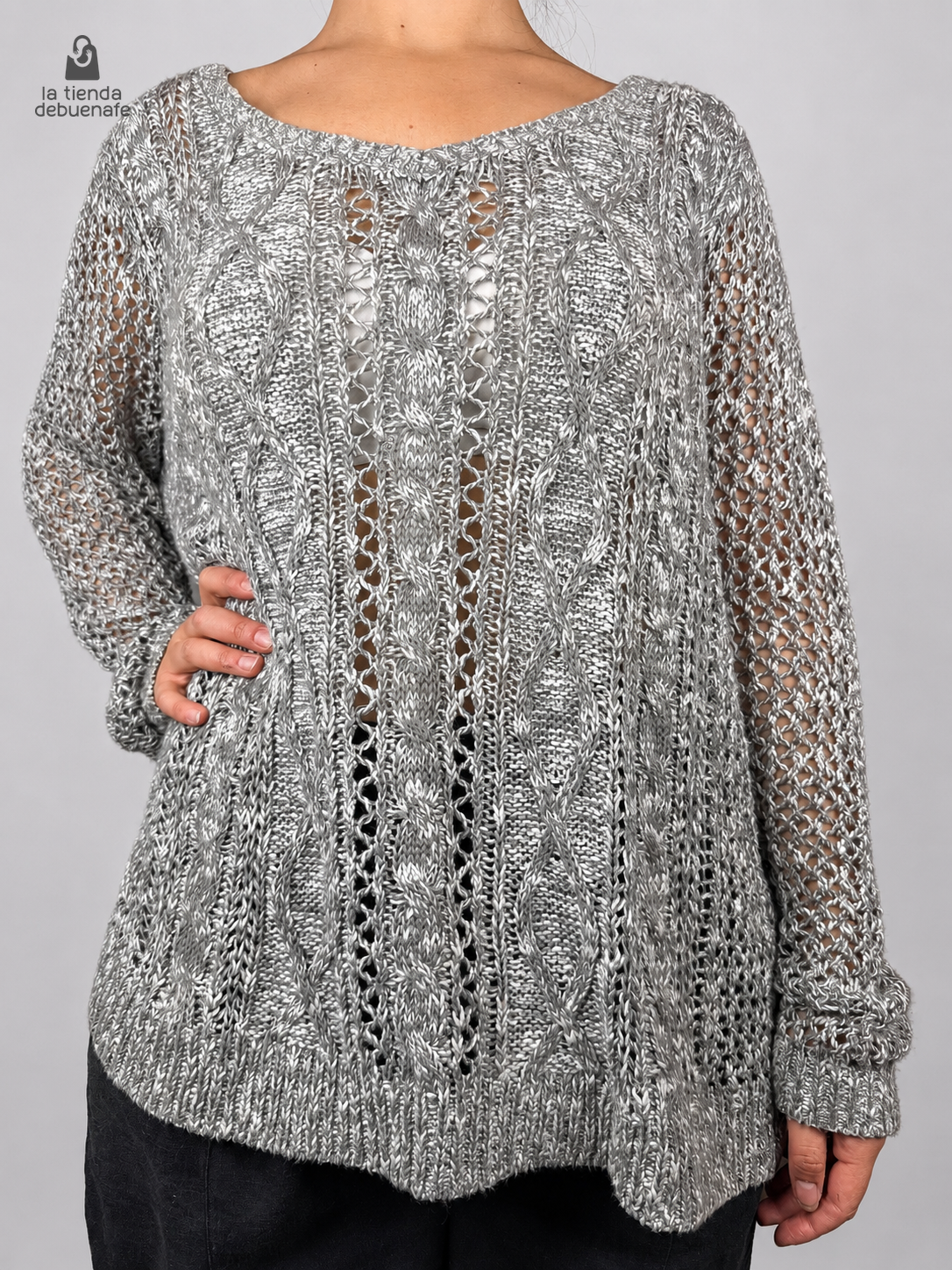 Sweater ABERCROMBIE & FITCH talla L - vista frontal