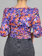 Polera manga larga SIN MARCA IDENTIFICADA, vista posterior