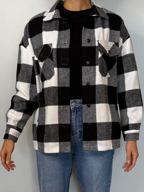 Chaqueta AUSSIE Negro; blanco talla S