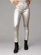 Pantalón SYBILLA Plateado talla 40