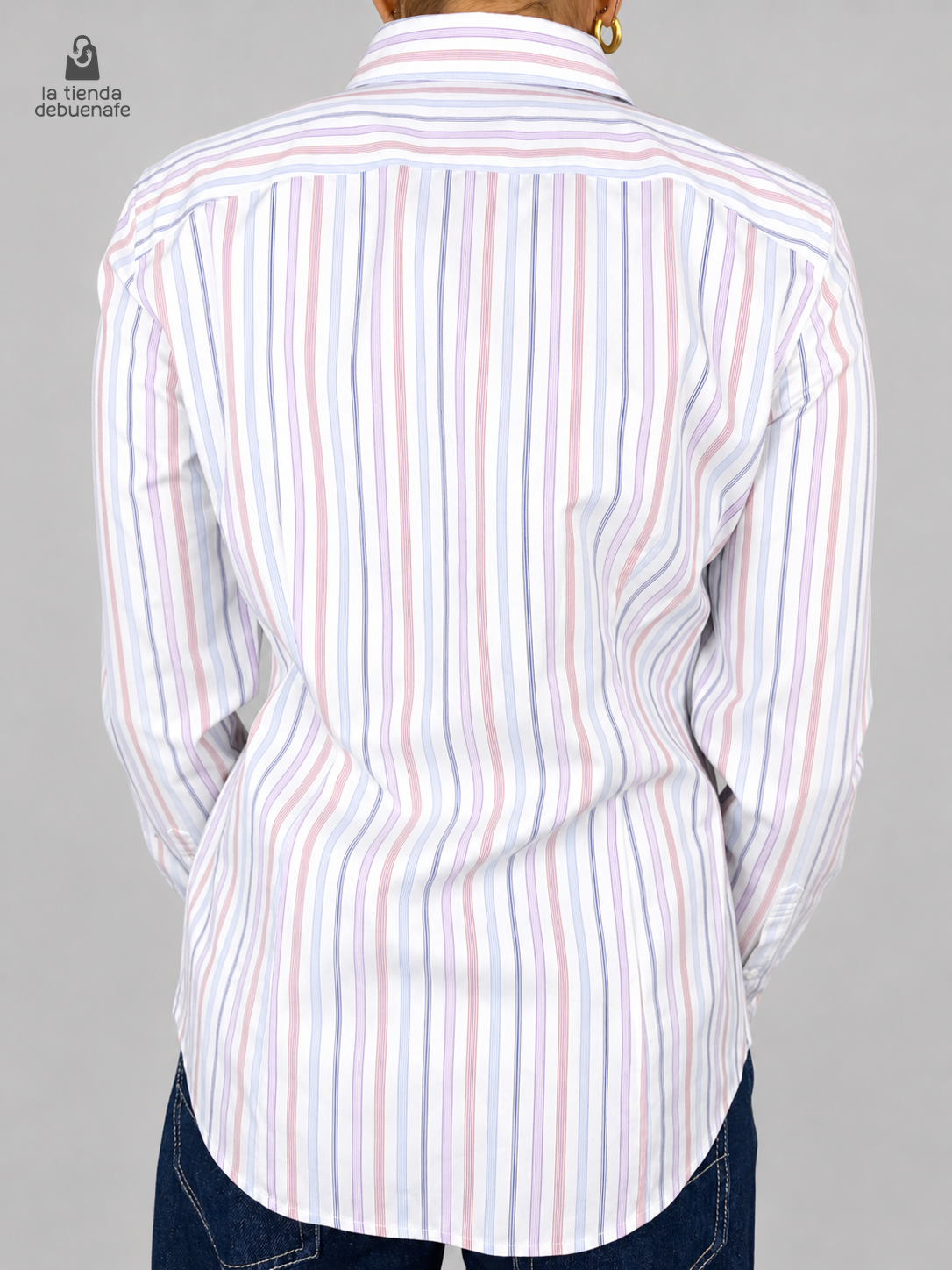 Blusa BROOKS BROTHERS talla 0 - vista posterior