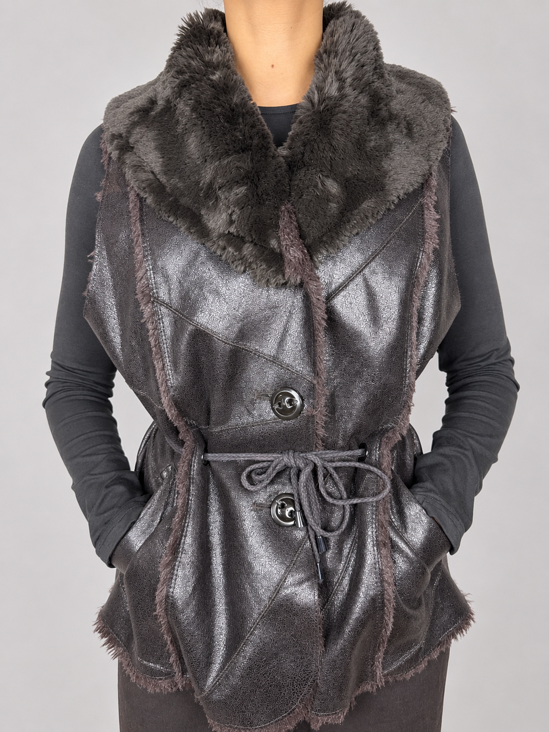 Chaqueta sin manga GERRY WEBER talla 40 - vista frontal
