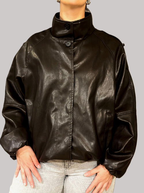 Chaqueta ZARA Cafe Oscuro talla M (~L) - vista principal
