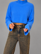 Sweater ZARA Azul rey talla M - vista principal