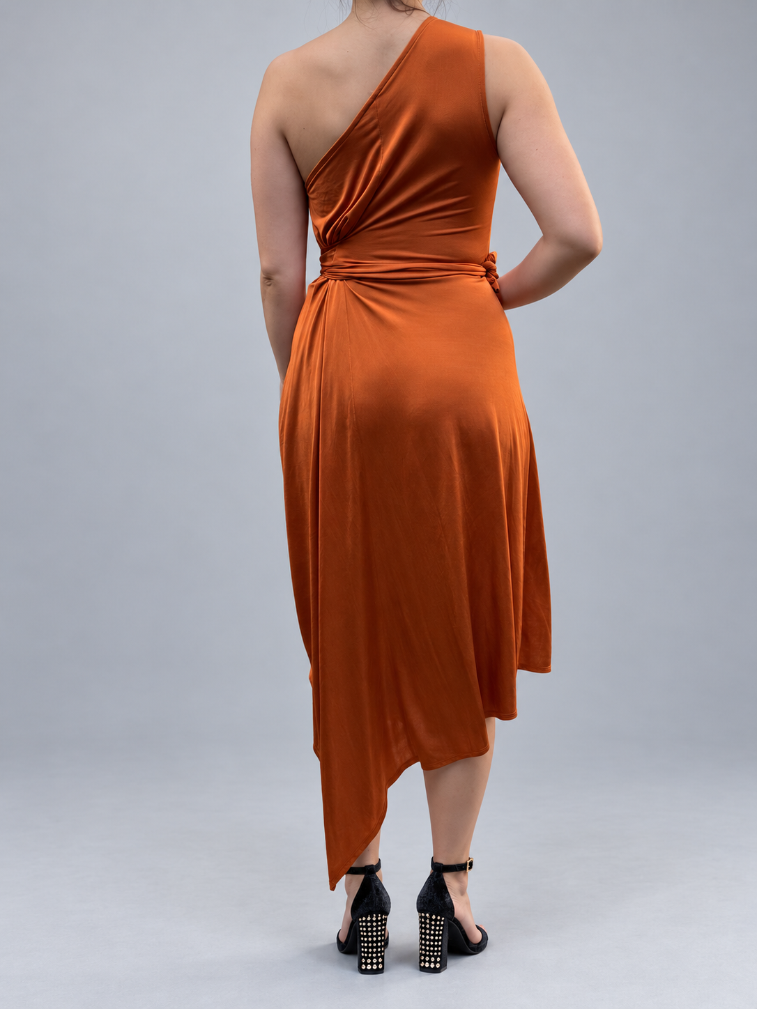 Vestido fiesta WAREHOUSE talla 12 - detras