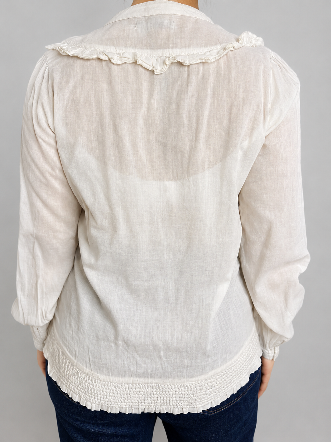 Blusa MARQUIS talla L - vista posterior