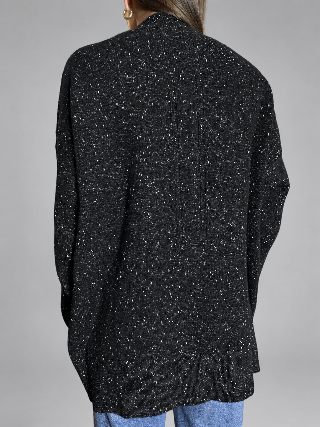 Sweater BIMBA Y LOLA multicolor Negro Blanco talla S - detras