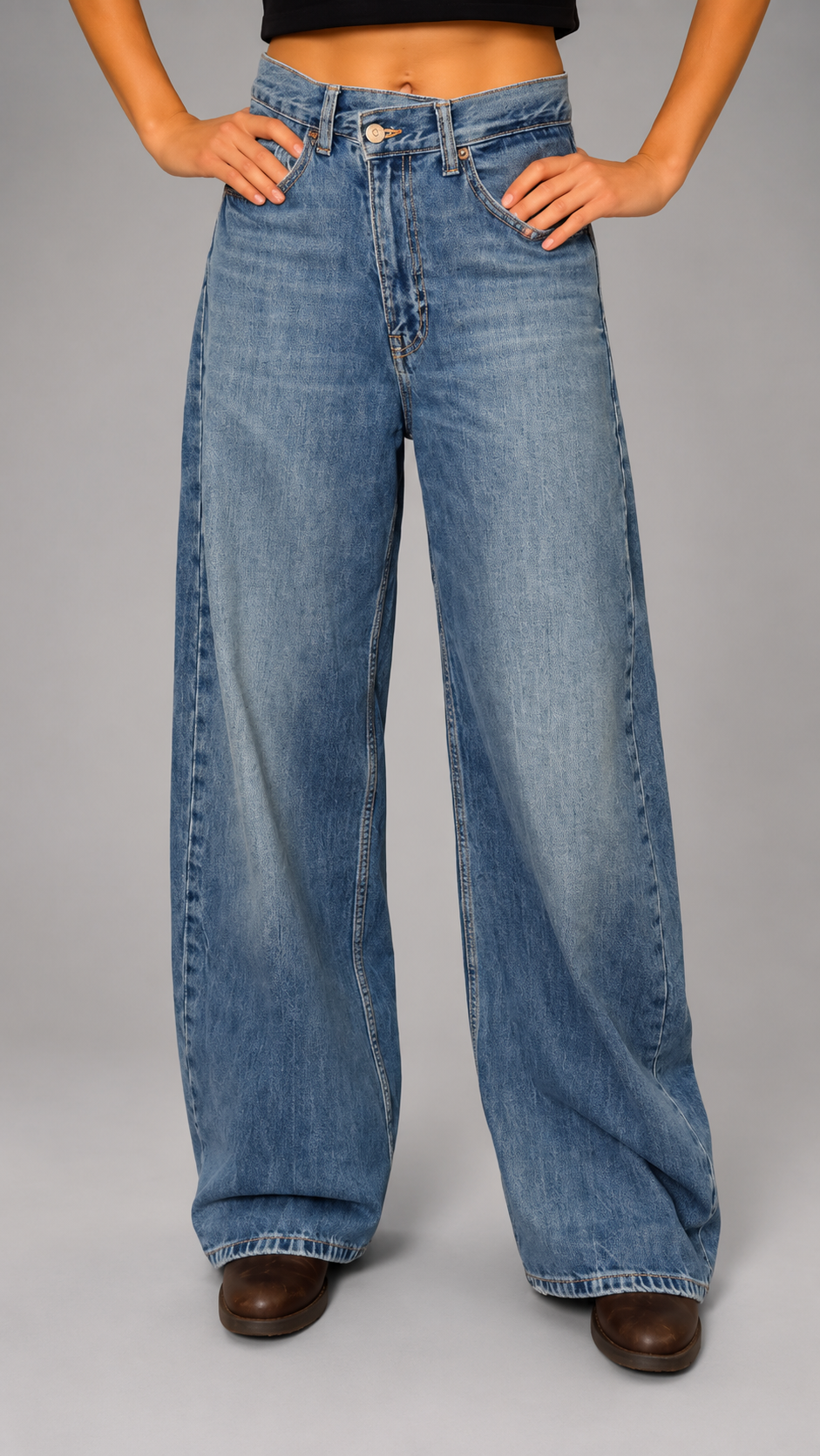 Jeans ZARA Denim talla 34 (~36) - vista frontal