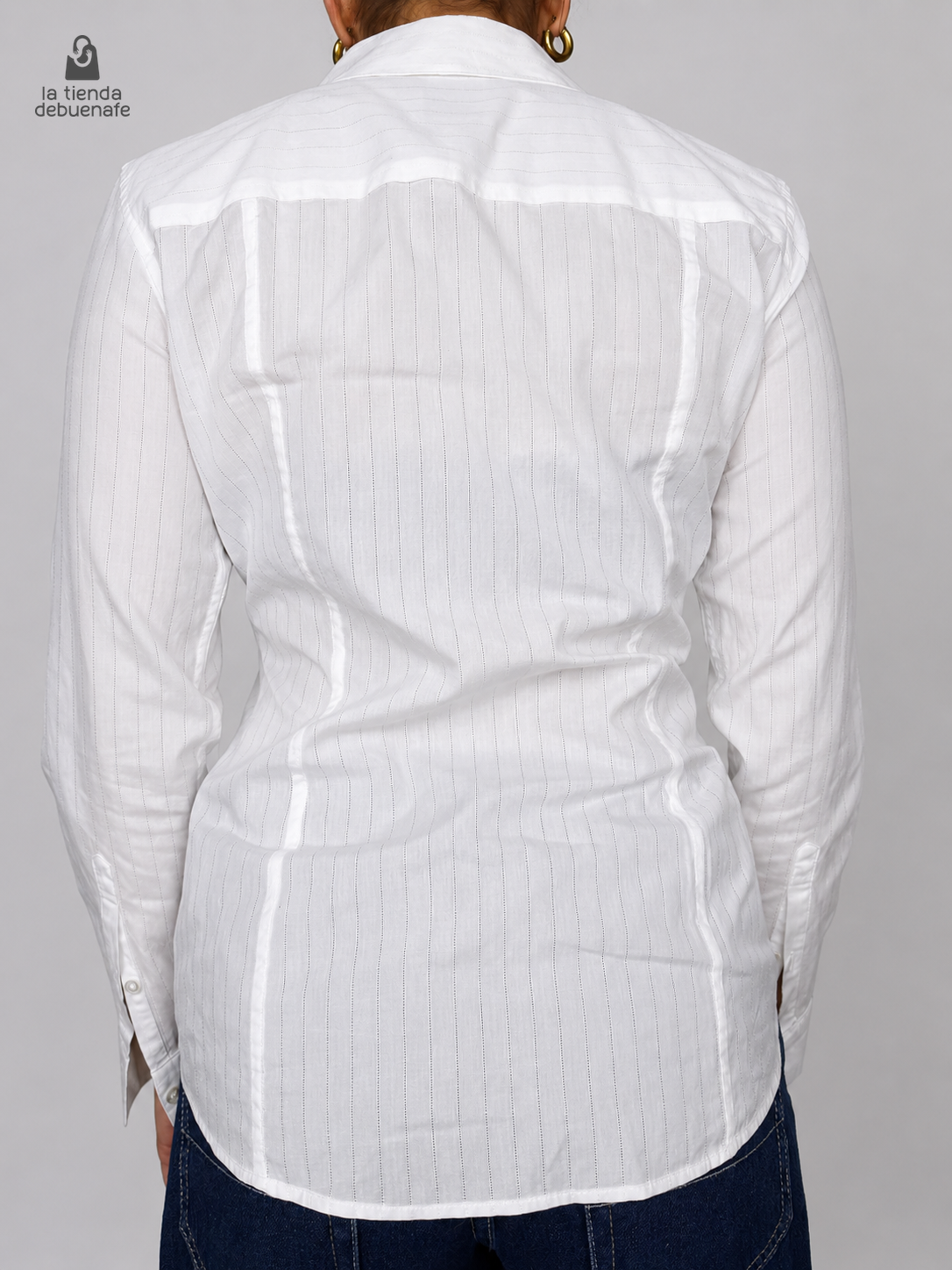 Blusa BROOKS BROTHERS talla 0 - vista posterior