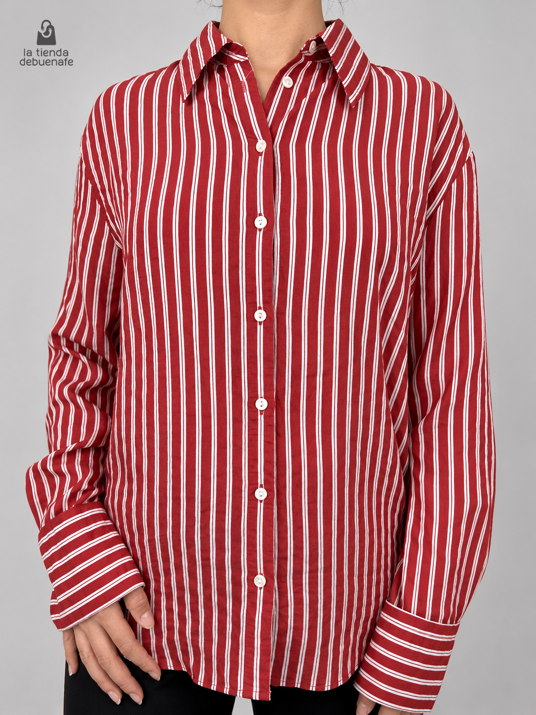 Blusa MANGO talla L - vista frontal