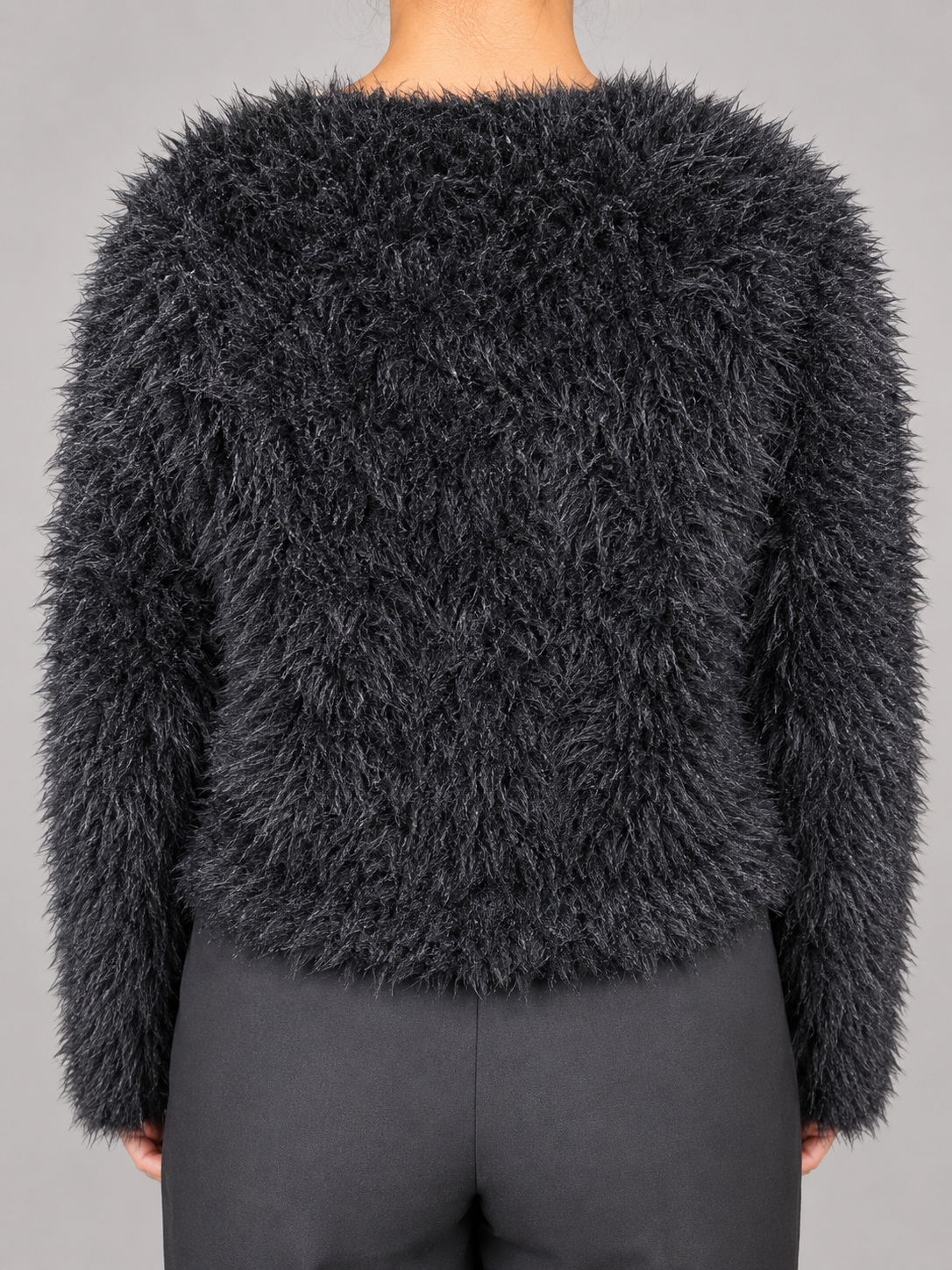 Chaqueta negro talla 40 - vista posterior