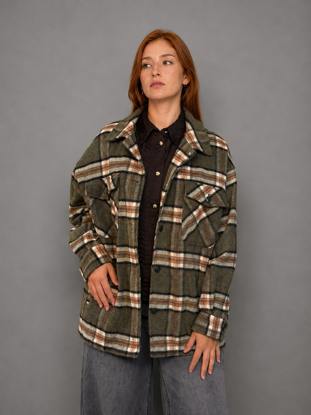 Chaqueta AMERICANINO Verde talla L - vista principal
