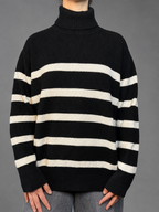 Sweater MAISON 123 Negro talla XL - vista frontal