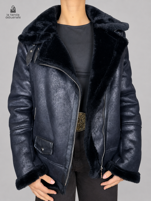 Chaqueta negra Sin talla - vista frontal