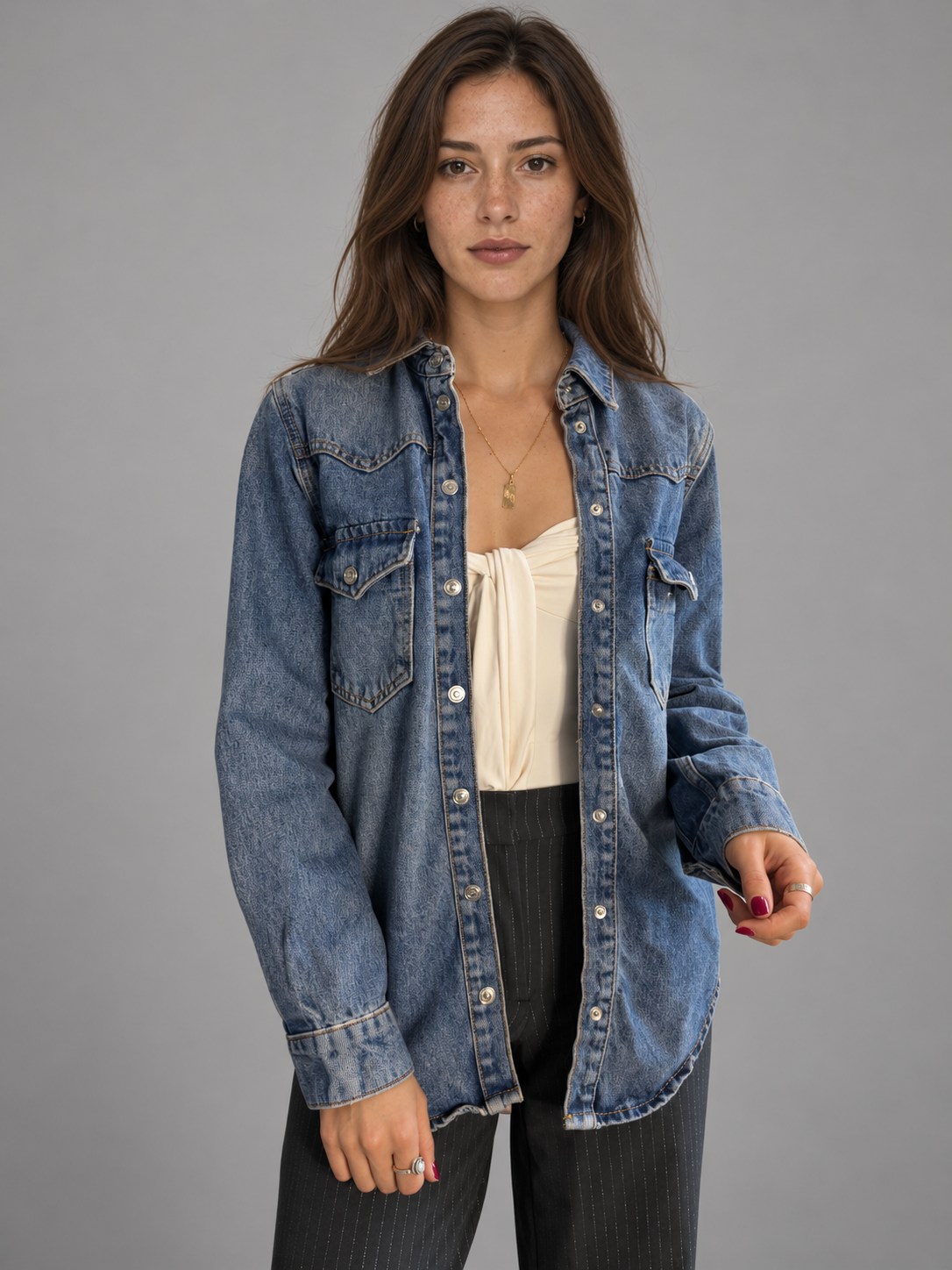 Chaqueta ZARA Azul talla XS - portada