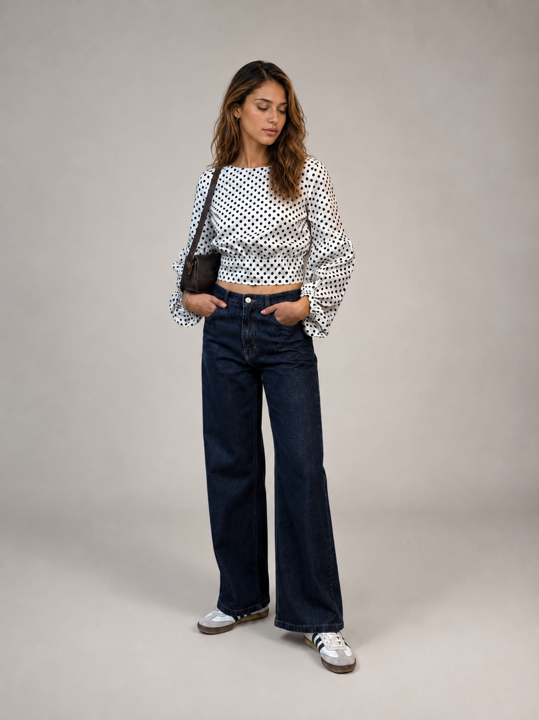Blusa ZARA BASIC COLLECTION Blanco talla S - vista principal