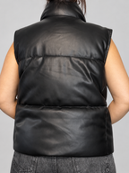 Chaqueta sin manga BASEMENT talla M - detras