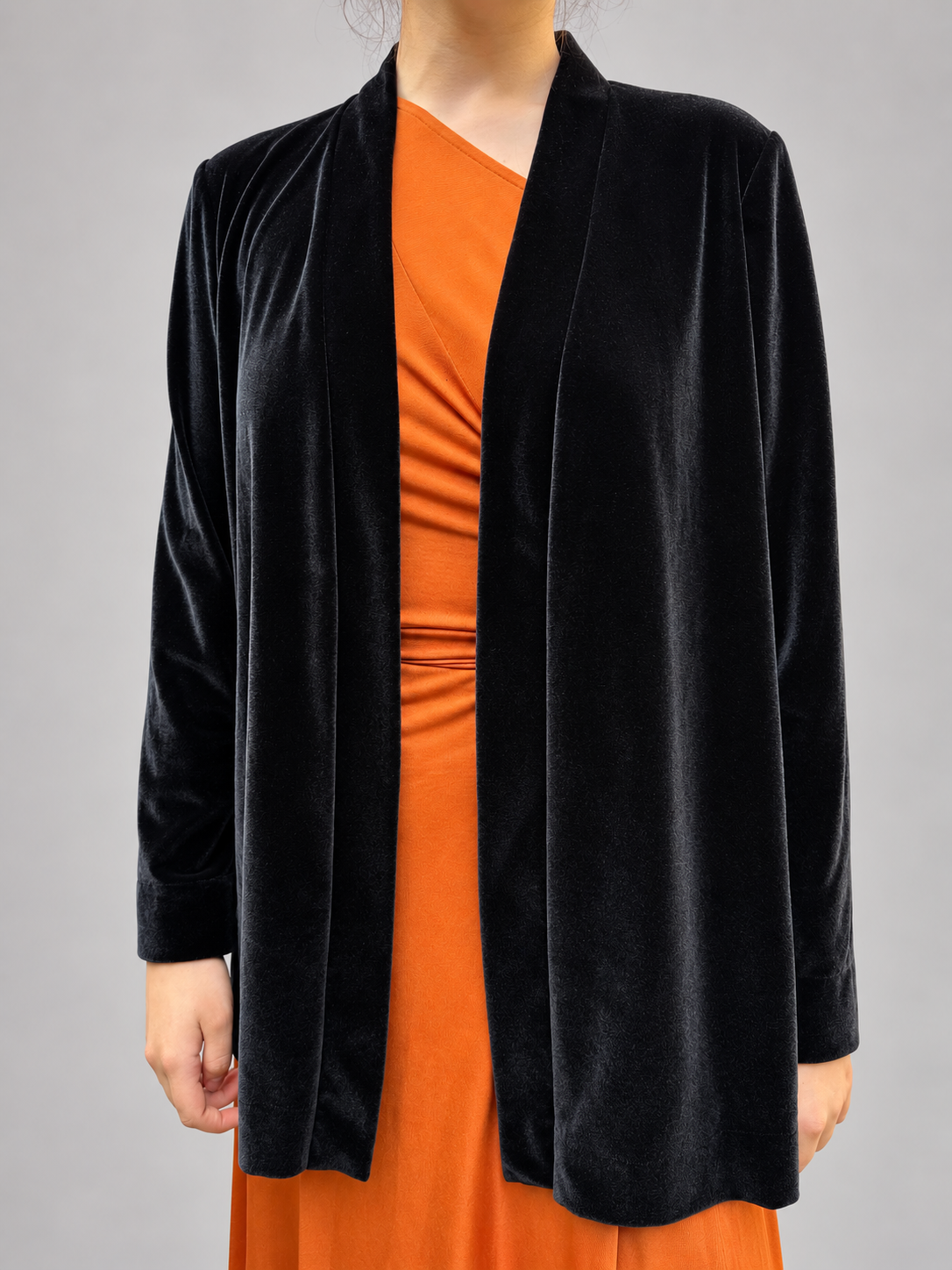 Kimono negro talla referencia M/L - portada