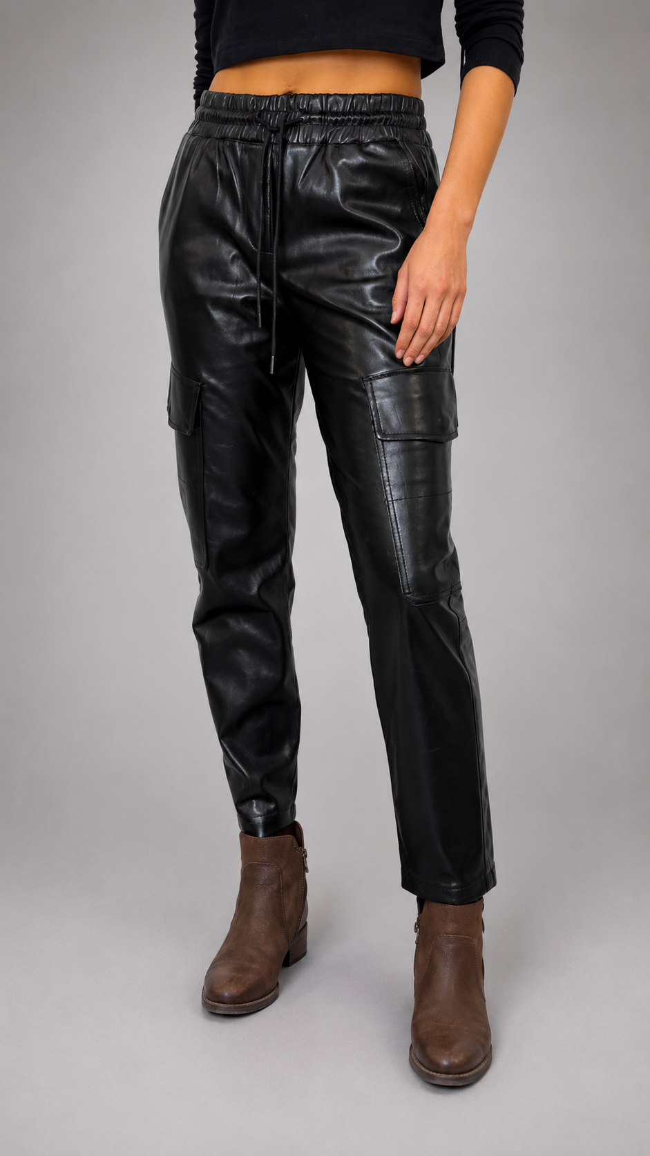 Pantalon ZARA Negro talla S - vista frontal