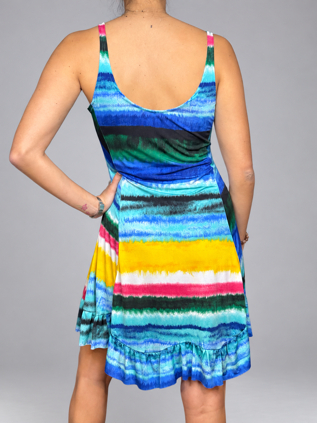 Vestido SIN MARCA IDENTIFICADA, vista posterior