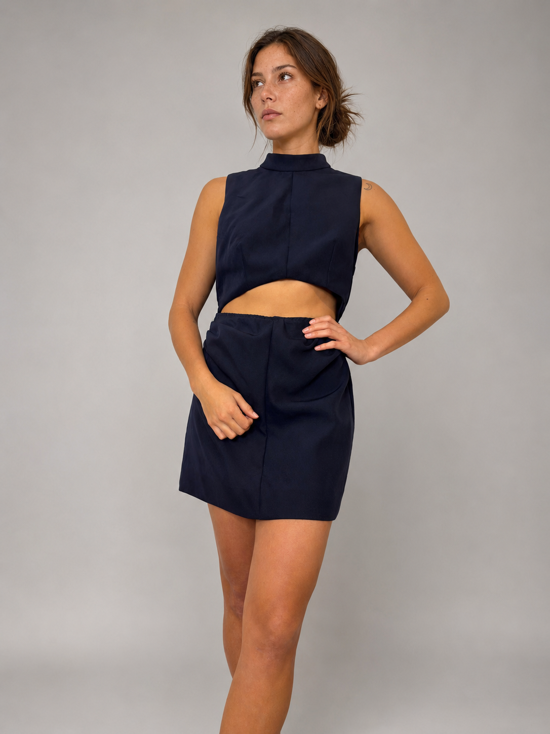 Vestido fiesta Azul marino talla referencia M - vista principal