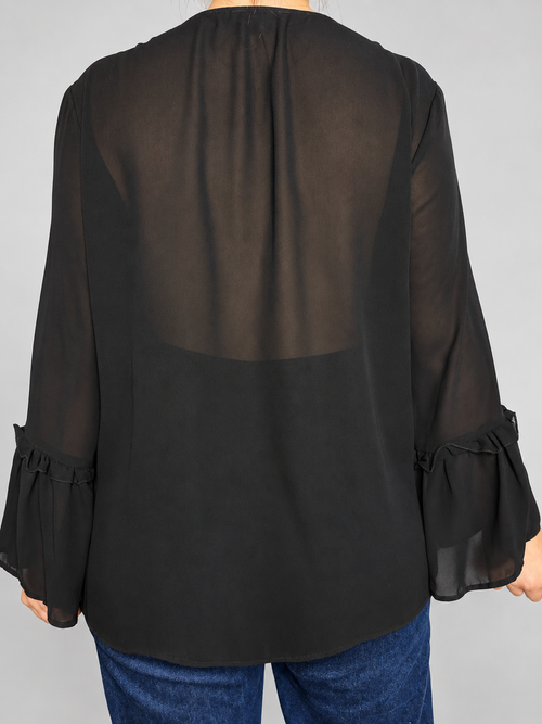 Blusa BRIGITTE NAUX talla XL - vista posterior
