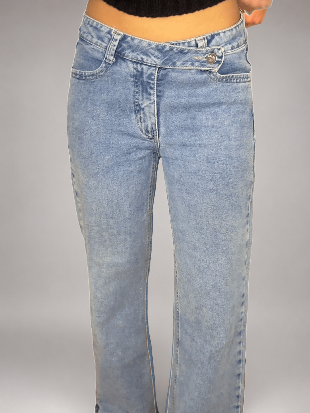 Jeans BORANGORA Denim Azul talla 40 - vista frontal