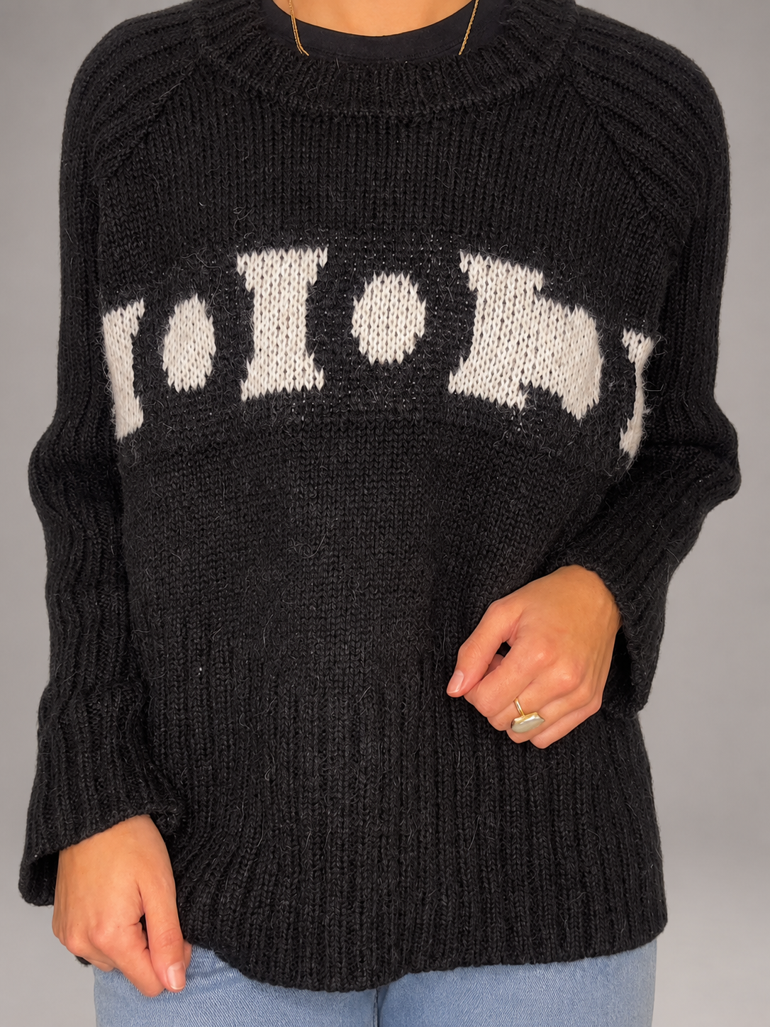 Sweater KARYN COO Negro talla 36 - vista frontal