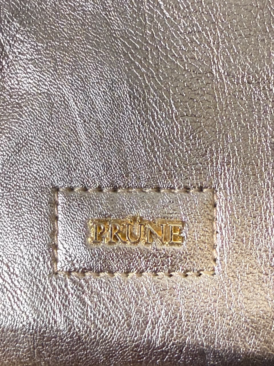 Cartera PRUNE Dorado talla Sin talla - detalle