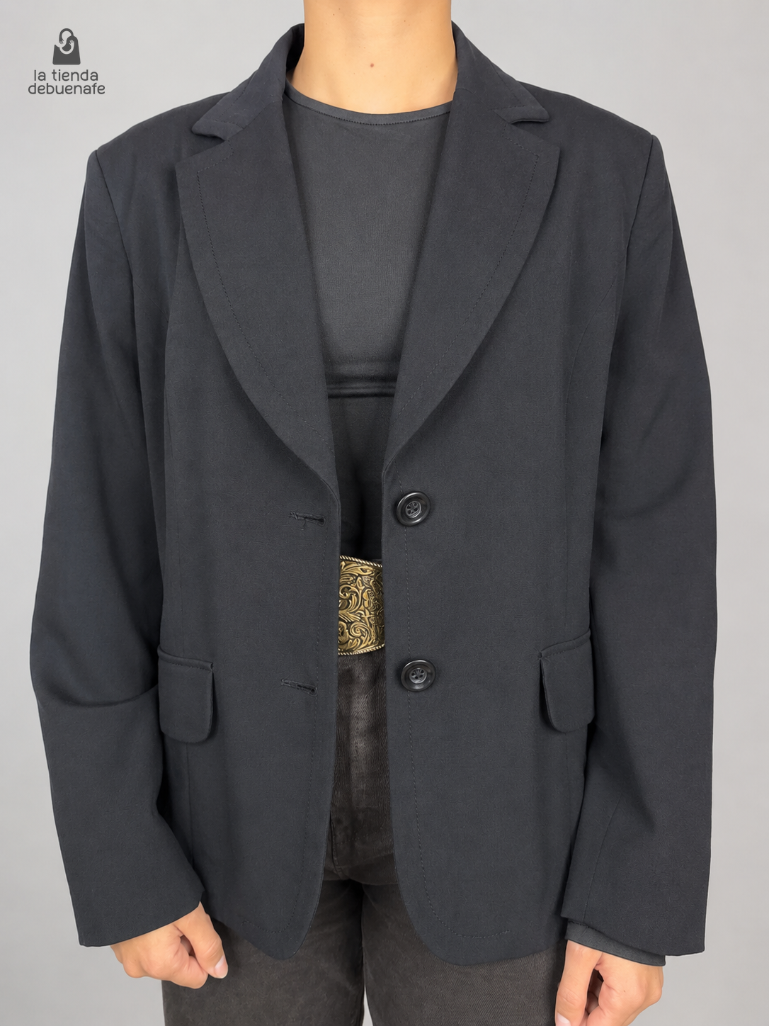 Blazer LORENZO DI PONTTI CREAZIONE talla 46 - vista frontal