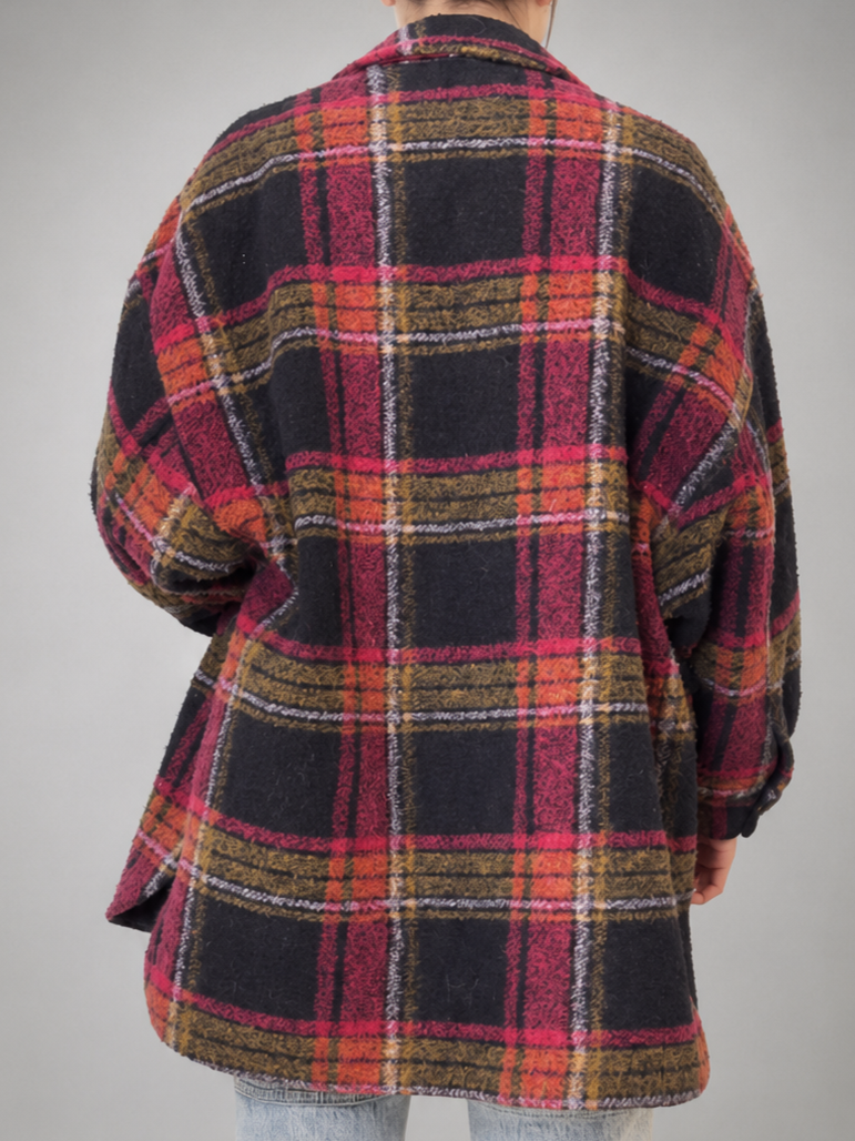 Abrigo ZARA Cafe talla XS/S - vista posterior