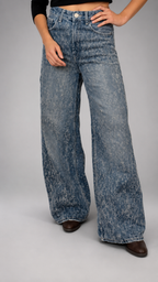 Jeans ZARA Azul talla 32 (~34/36) - vista frontal