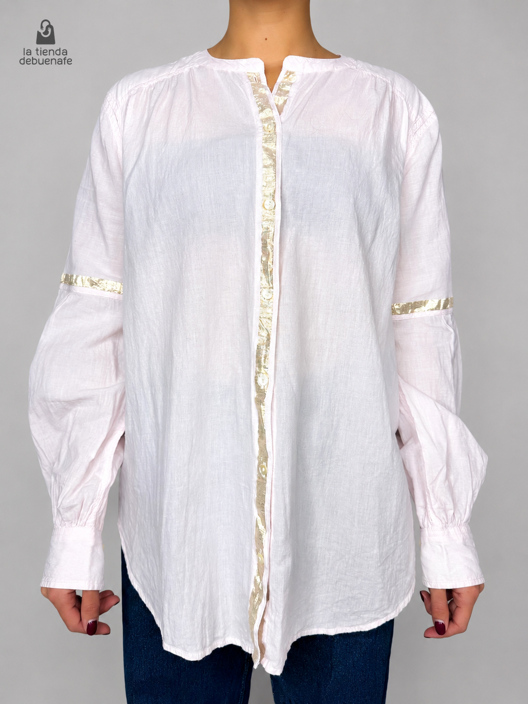 Blusa FREE PEOPLE talla M - vista frontal