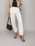 Pantalón ZARA Blanco talla S (~36/38) - foto de portada