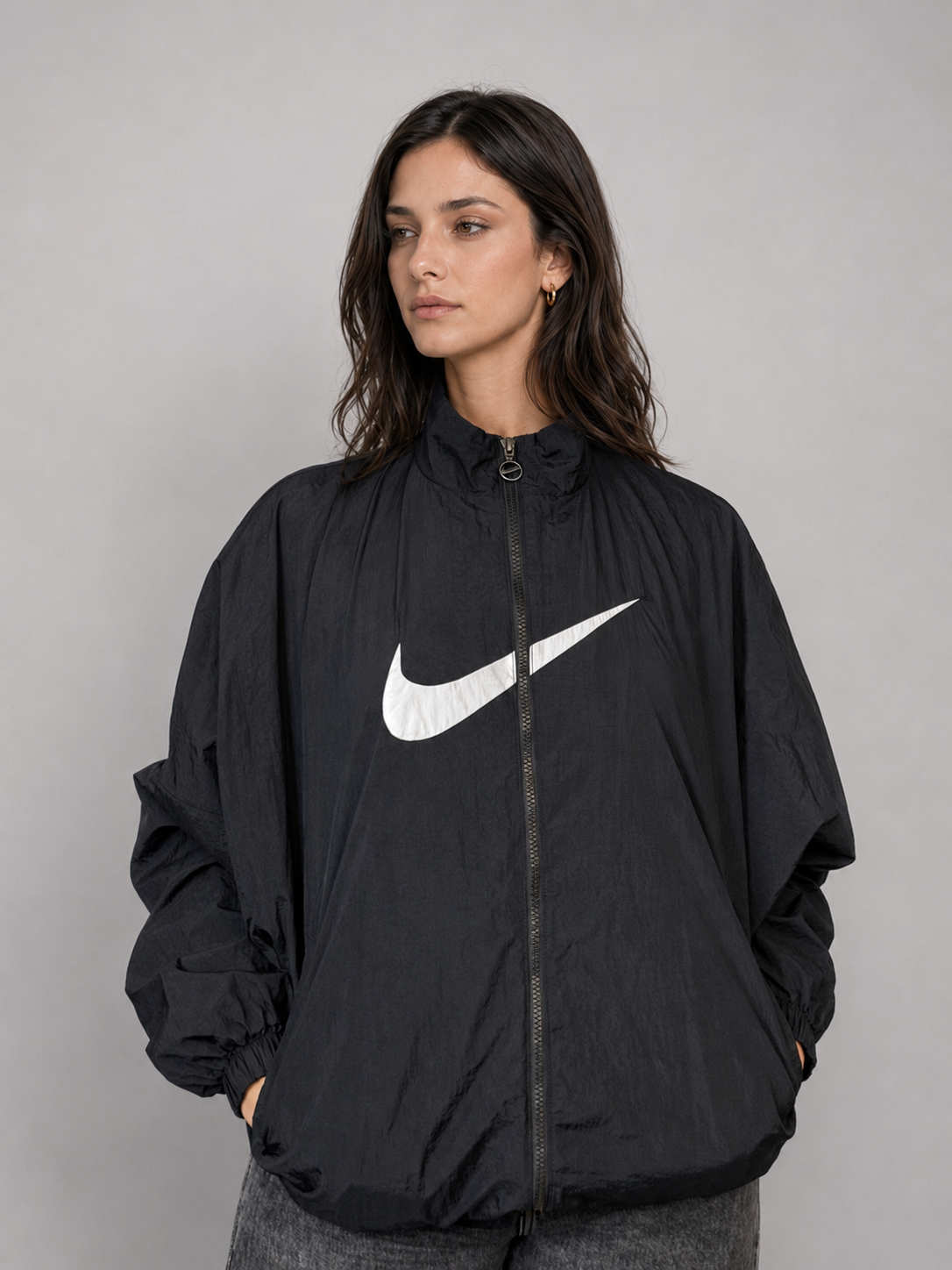 Poleron Deportivo NIKE Negro talla S - vista principal