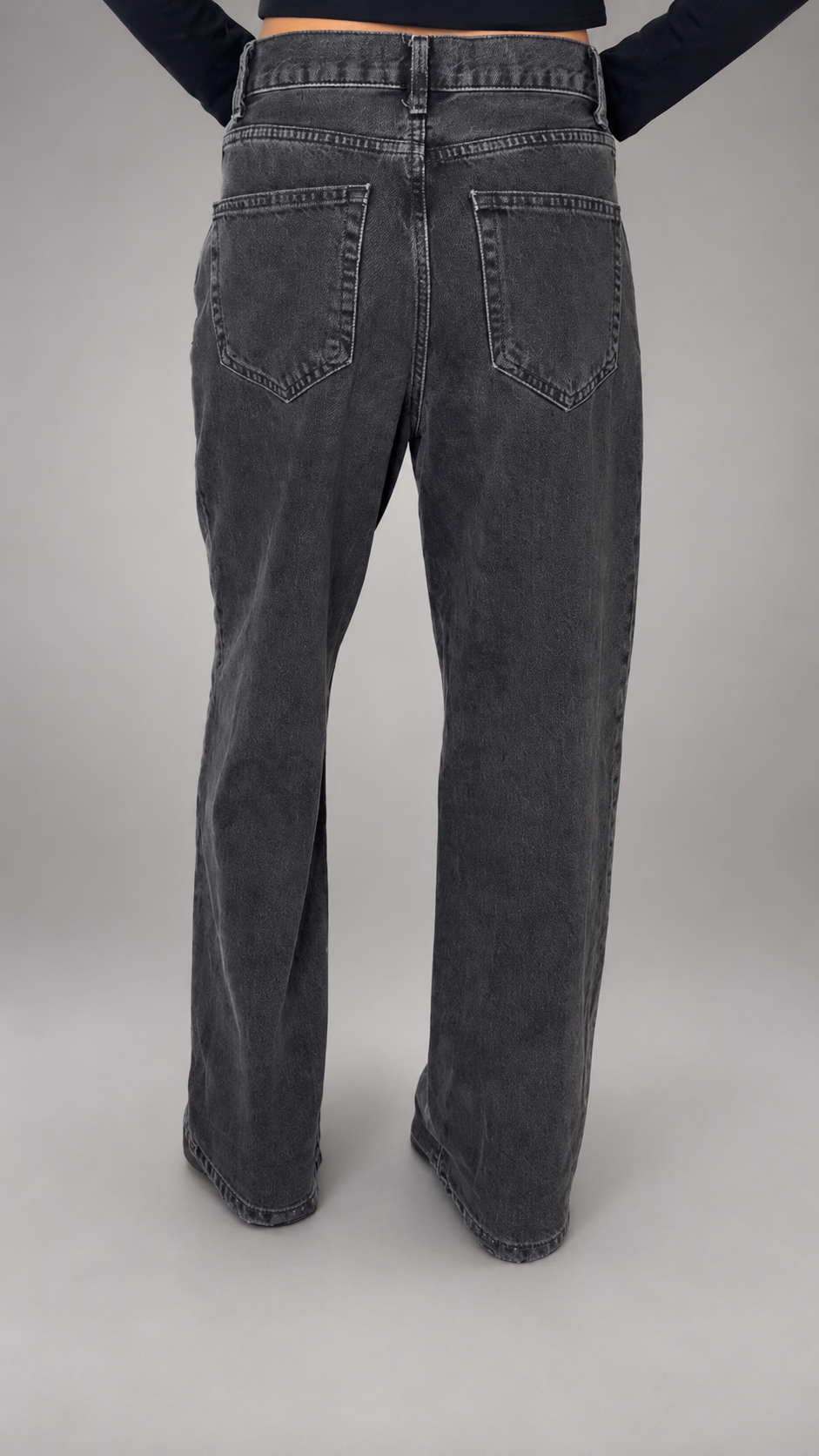 Jeans ZARA Negro talla 34 - vista posterior